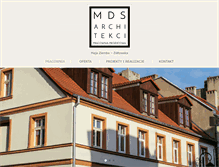 Tablet Screenshot of mdsarchitekci.pl